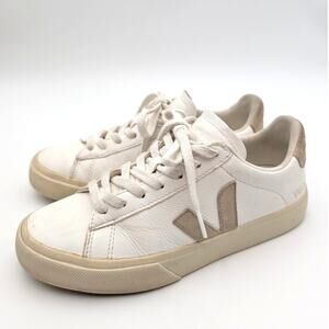 Veja Campo Chromefree Leather Women's Casual Trainer Sneakers Size US7 EU38